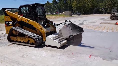 concrete saw skid steer attachments|skid loader attachments for sale.